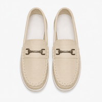 Boy's Beige Loafers