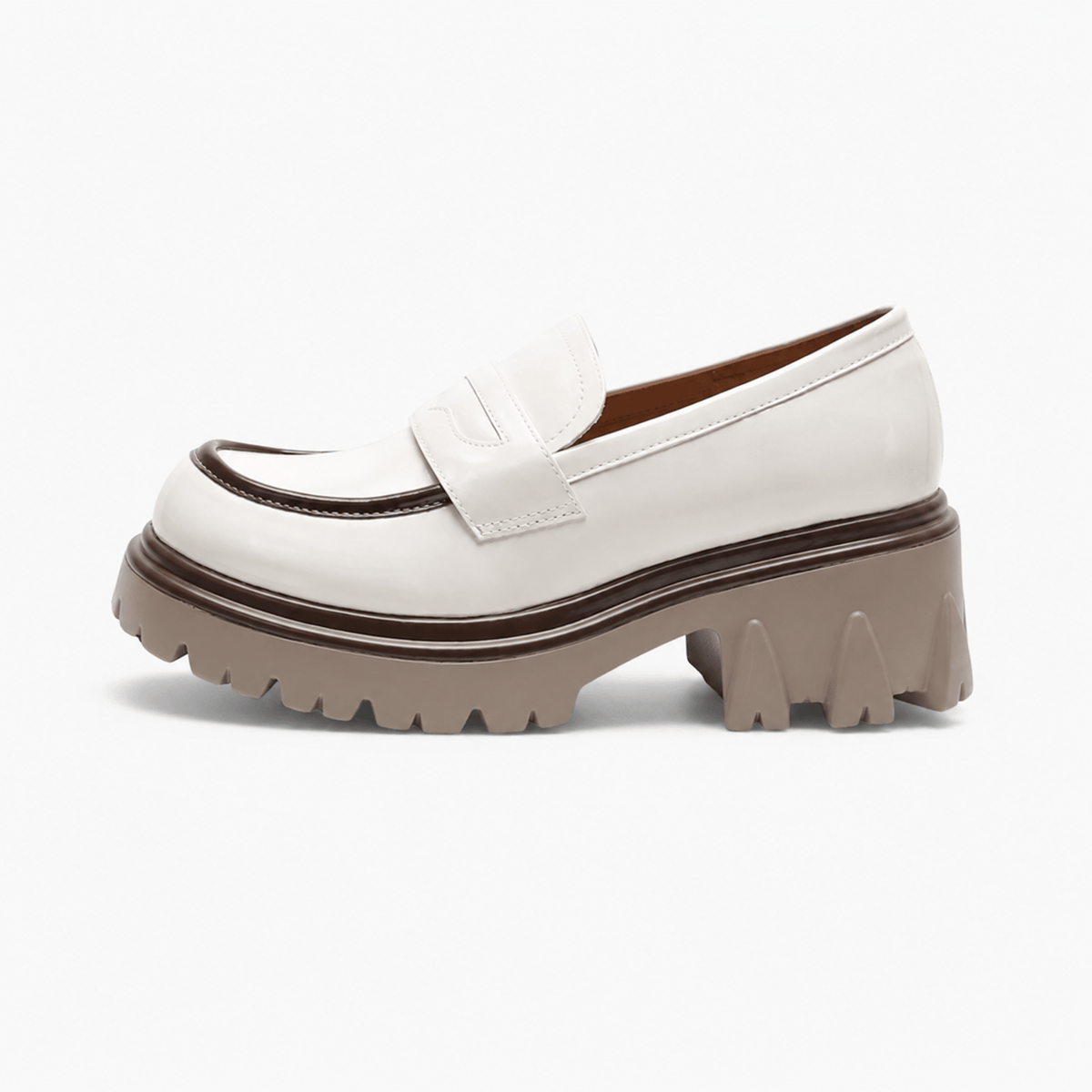 Boys' Navy Blue Leather Loafers