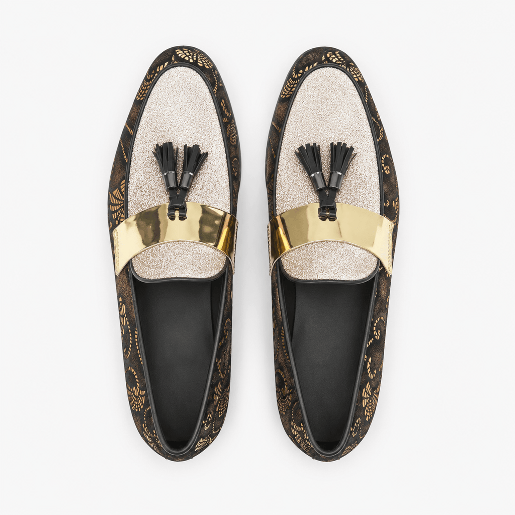 Chic Men's Patent Loafers