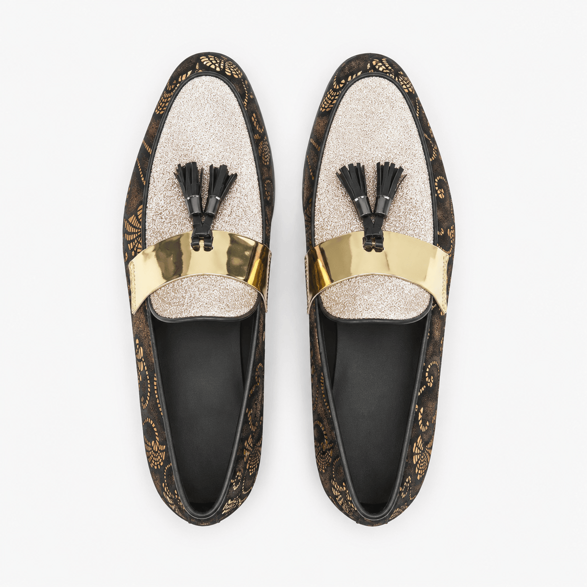 Chic Men's Patent Loafers