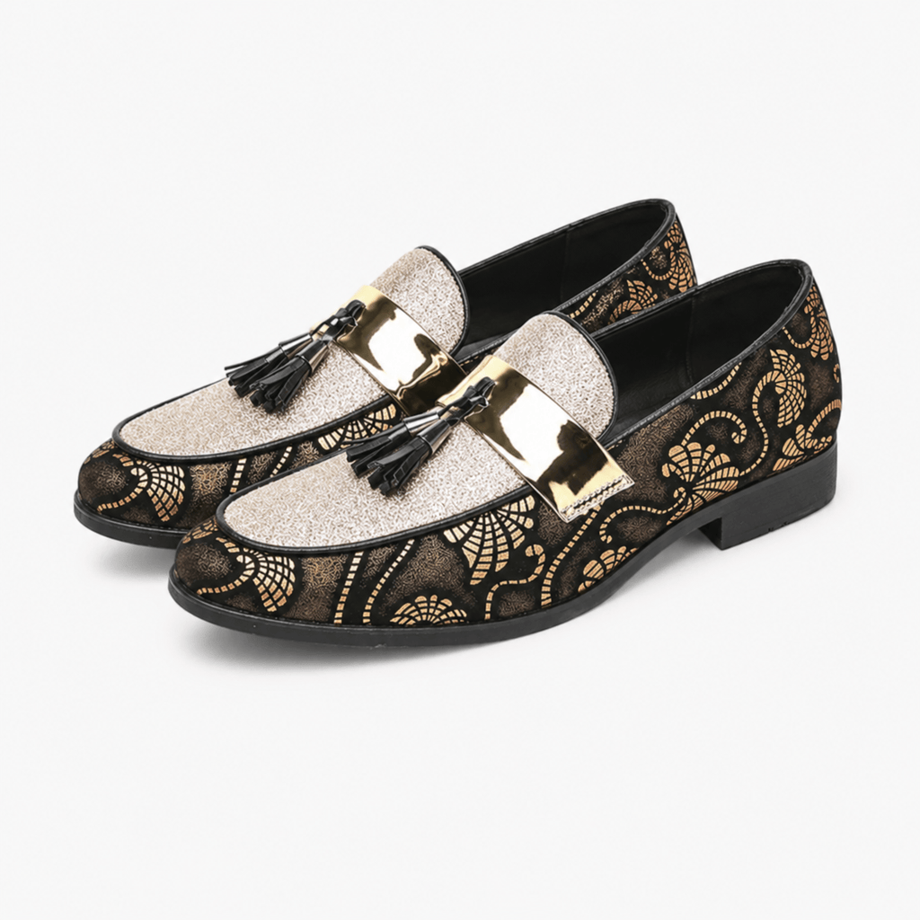 Chic Men's Patent Loafers