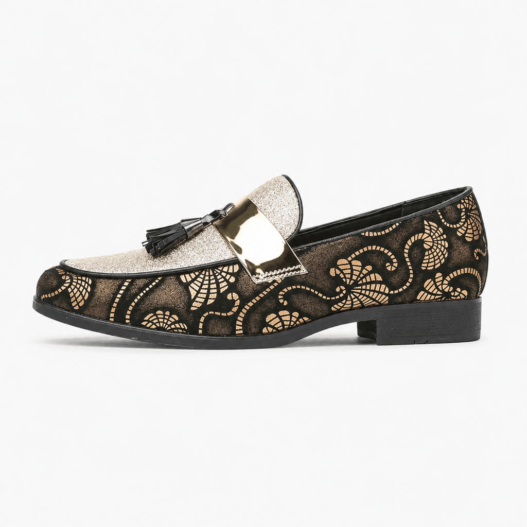 Chic Men's Patent Loafers