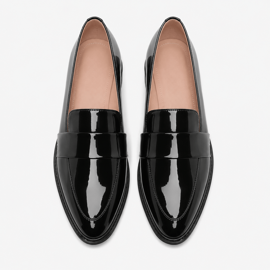 Chic Women's Patent Loafers