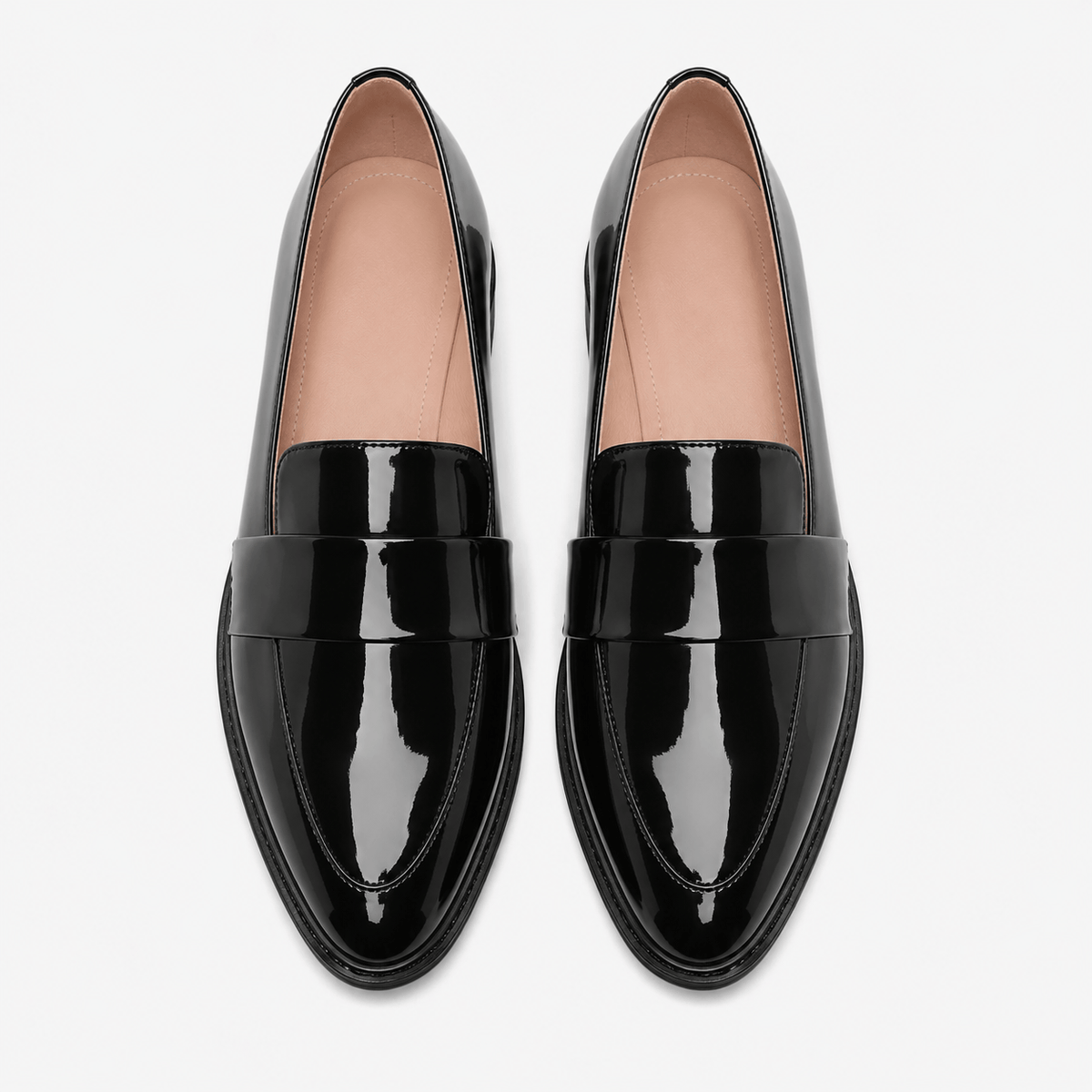 Chic Women's Patent Loafers