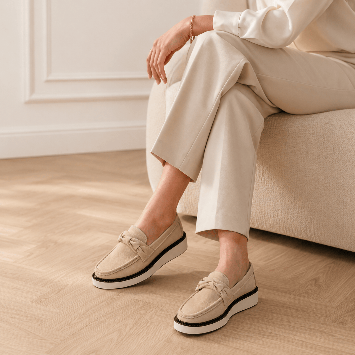 Chic Women's Platform Loafers