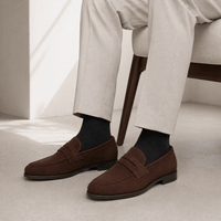 Classic Men's Suede Loafers