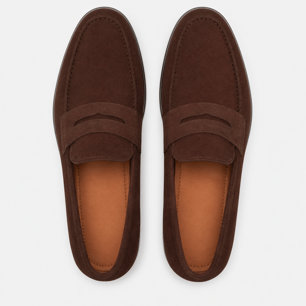 Classic Men's Suede Loafers