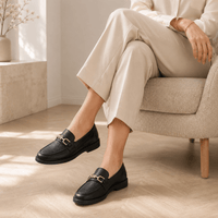 Elegant Women's Leather Loafers