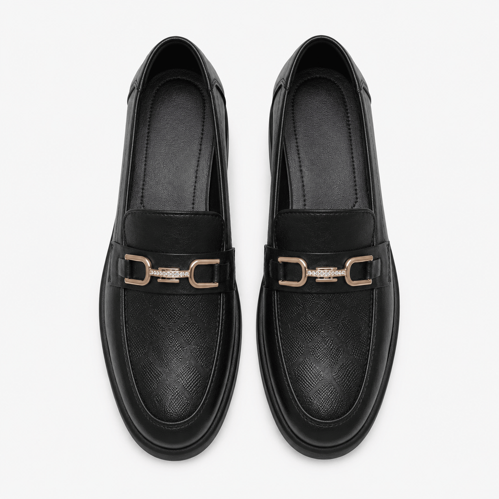 Elegant Women's Leather Loafers