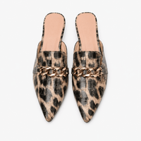 Elegant Women's Leopard Loafers