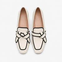 Elegant Women's Square-Heel Loafers