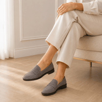 Elegant Women's Suede Loafers