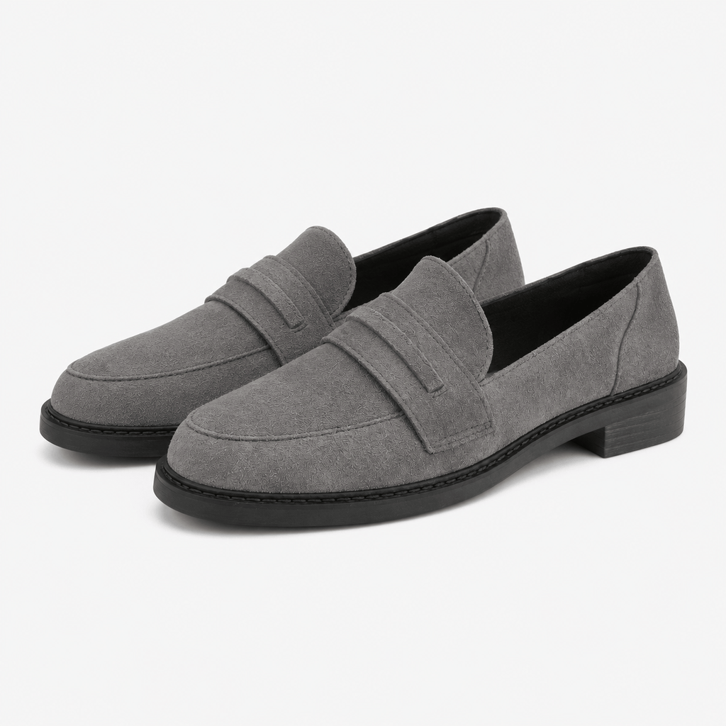 Elegant Women's Suede Loafers