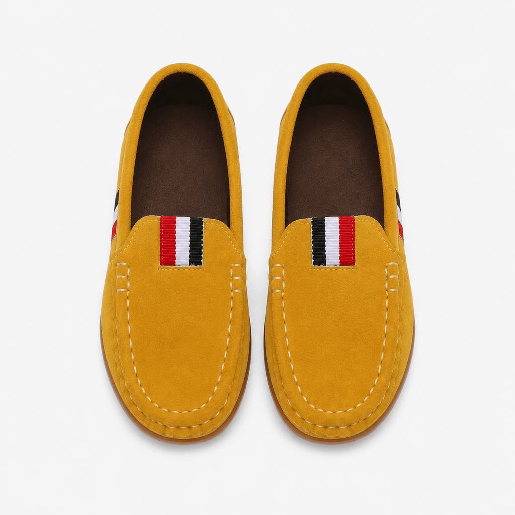 Girls' Soft Leather Loafers
