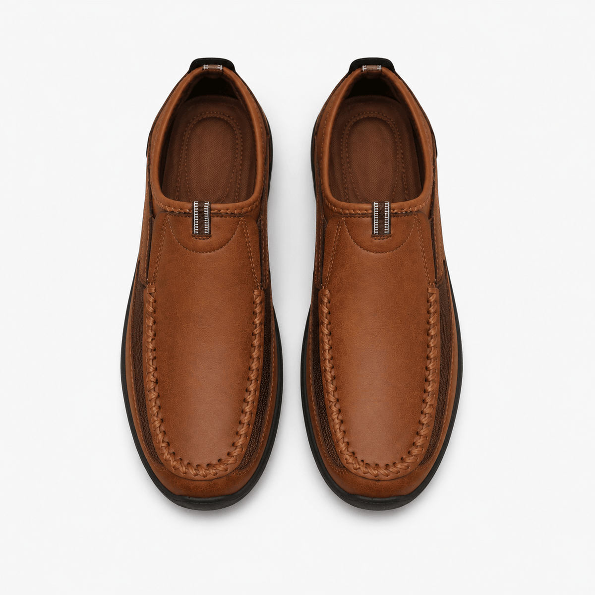 Men's Brown Orthopedic Loafers