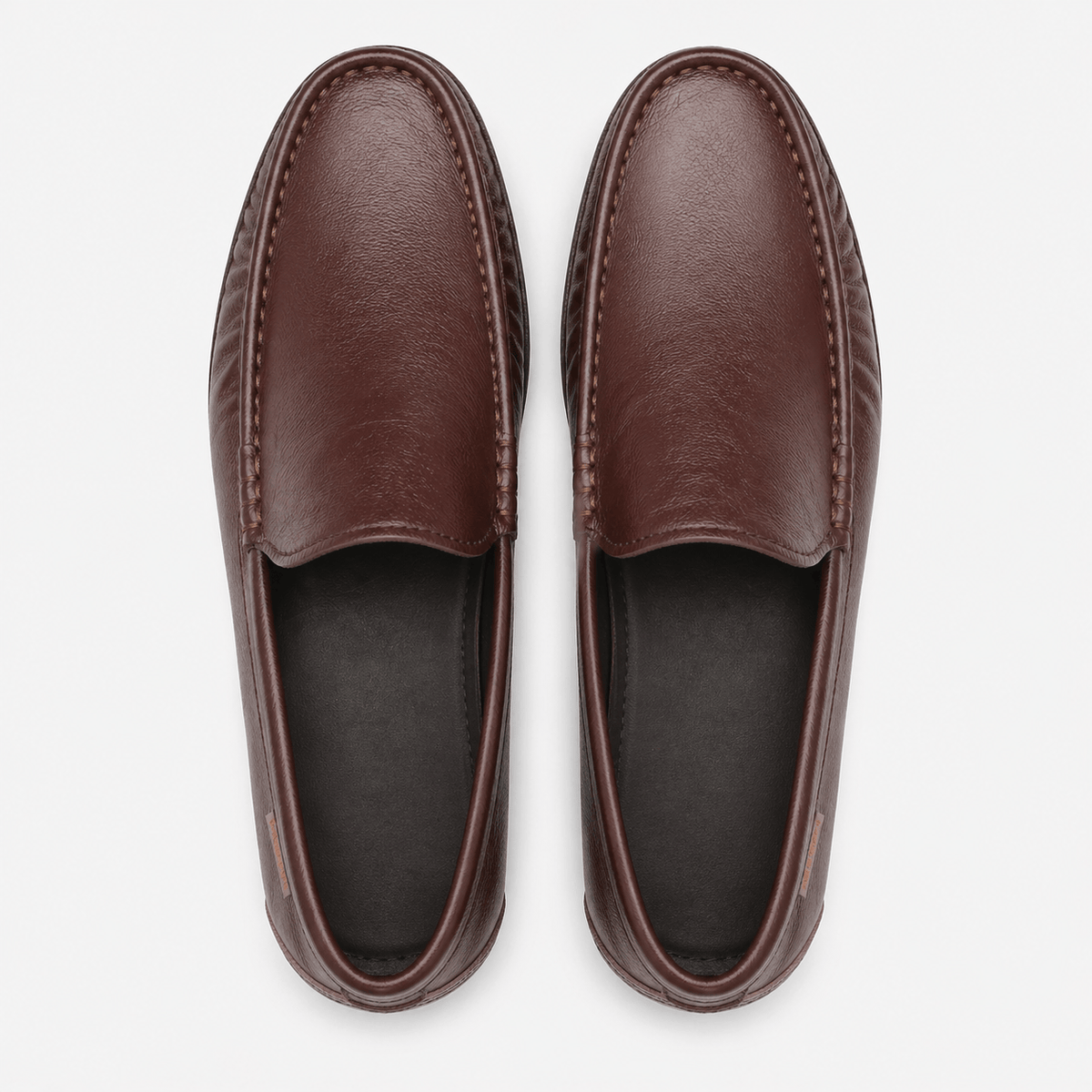 Men's Leather Boat Loafers
