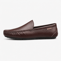 Men's Leather Boat Loafers