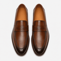 Men's Leather Loafers – Hand-Stitched