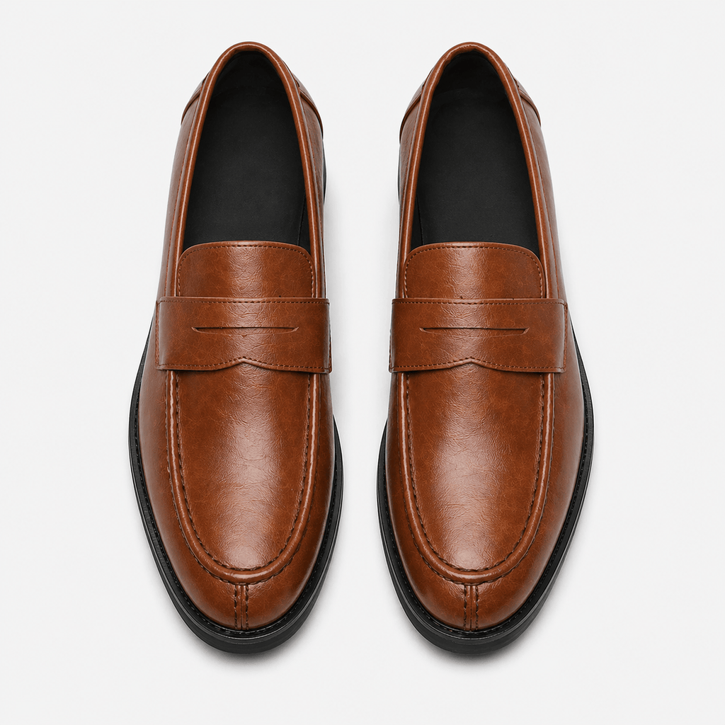Men's Leather Loafers – Soft Sole