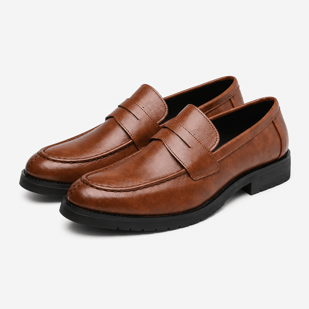 Men's Leather Loafers – Soft Sole