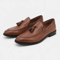 Men's Tasseled Loafers – Cognac
