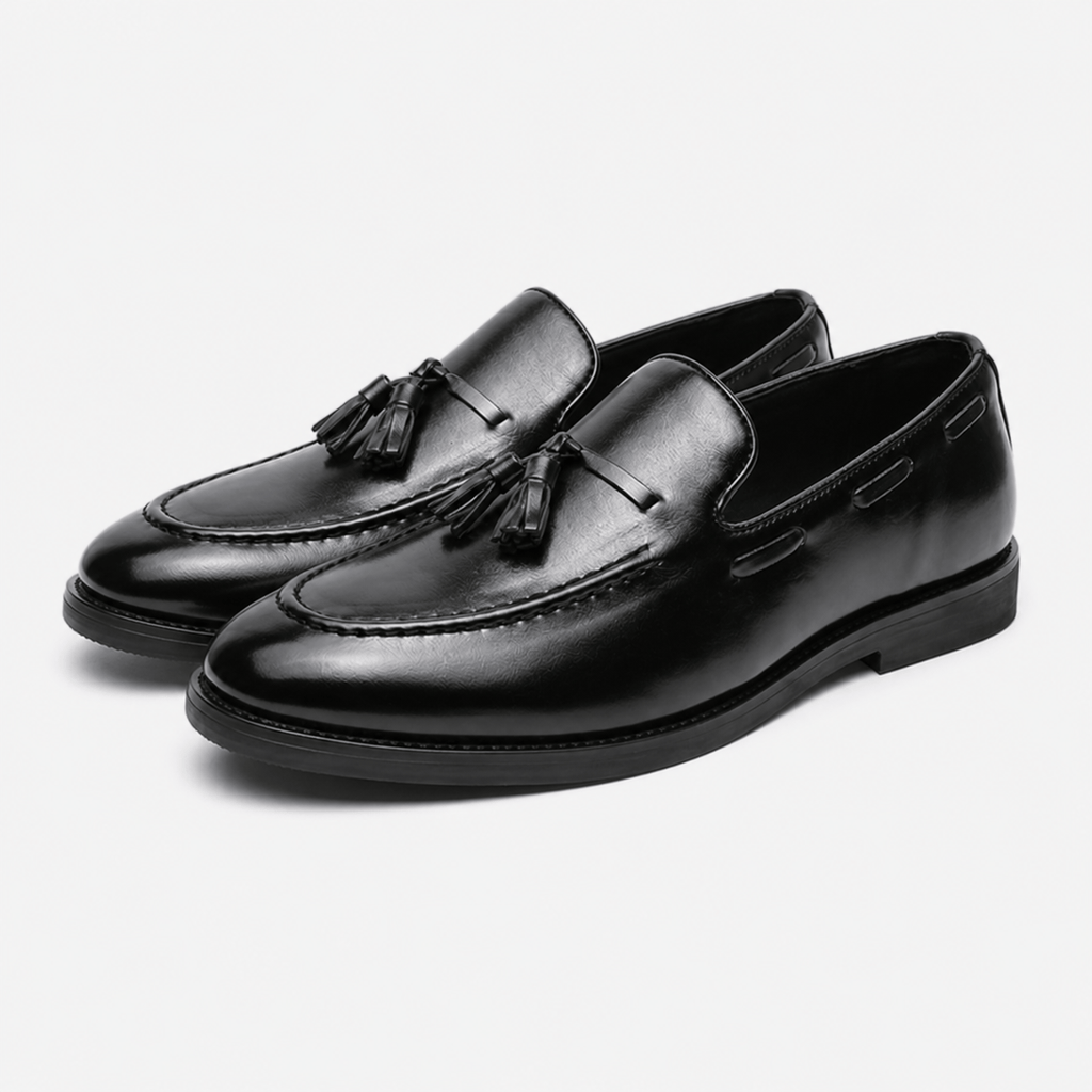 Men's Tasseled Loafers – Leather