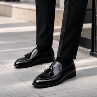 Men's Tasseled Loafers – Leather Sole