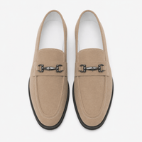 Men's Wedding Loafers – Beige