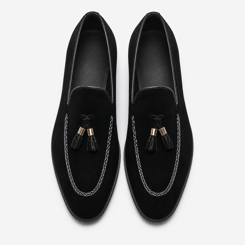 Refined Men's Tasseled Loafers