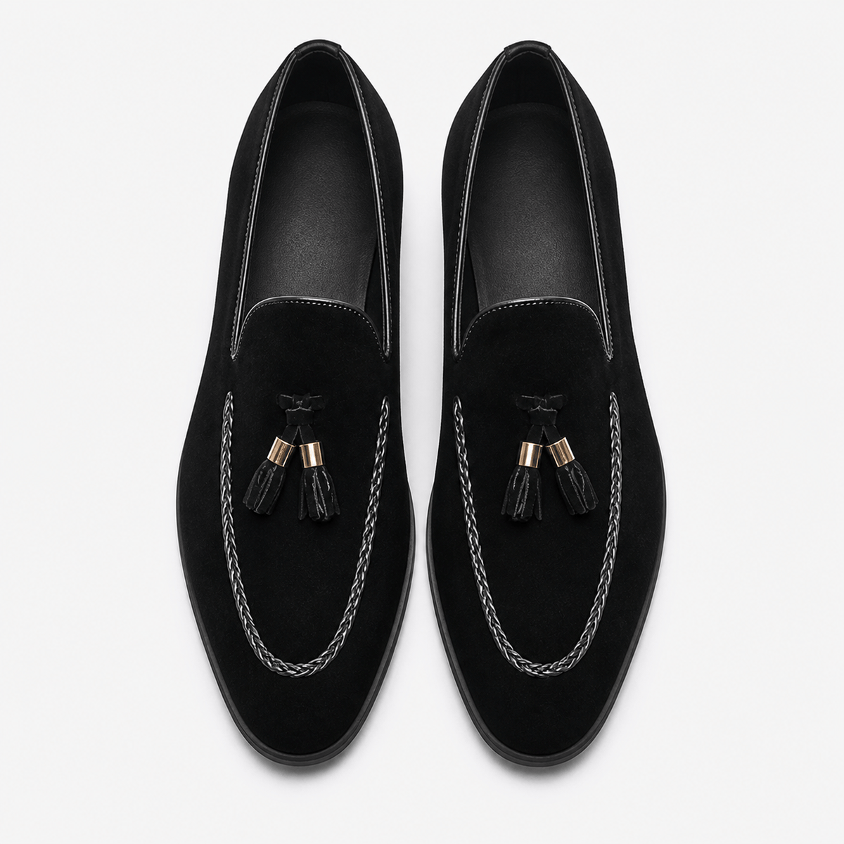 Refined Men's Tasseled Loafers