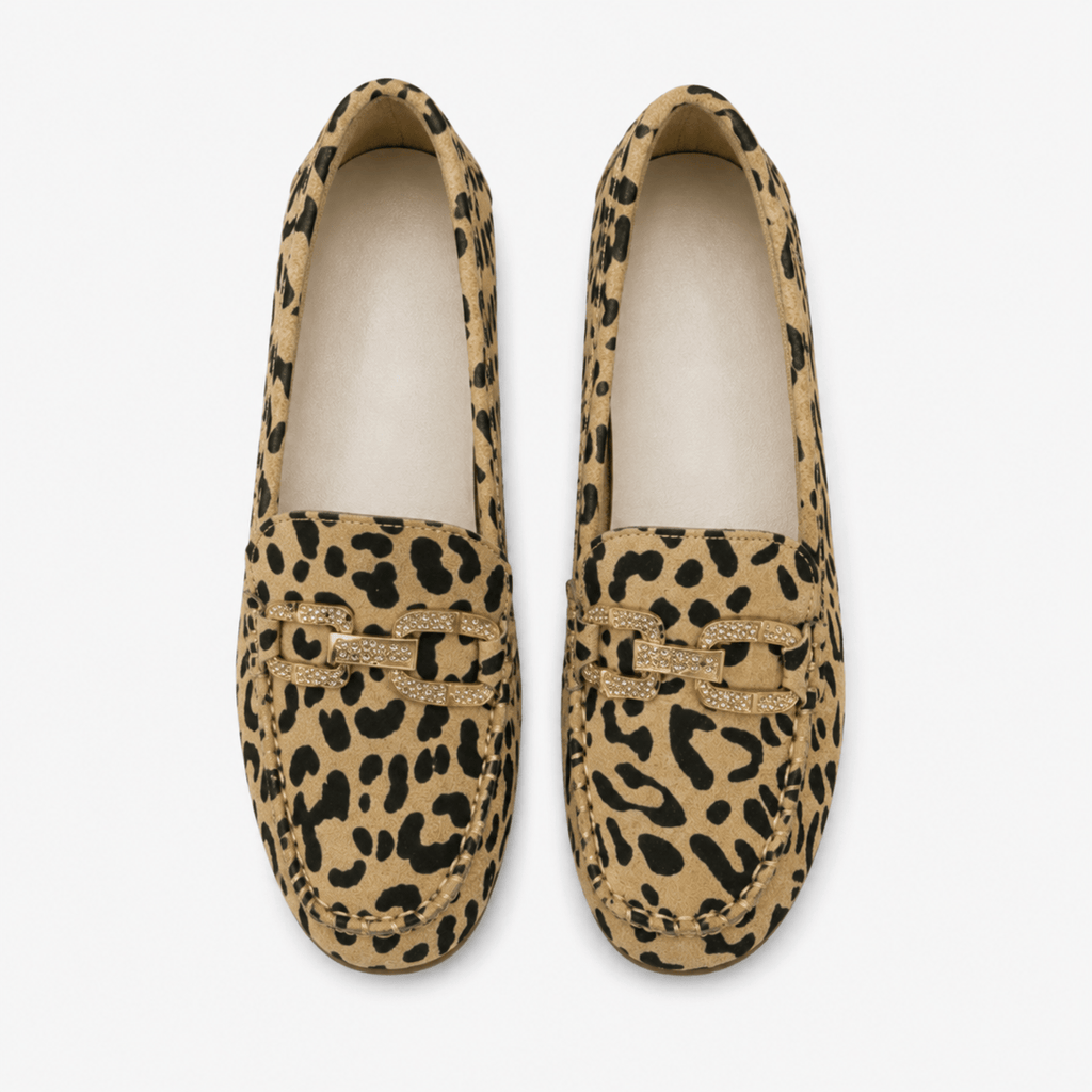 Trendy Women's Leopard Loafers