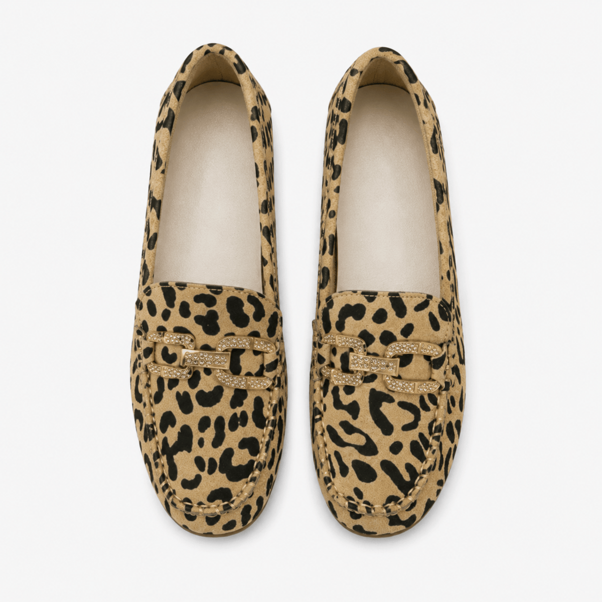 Trendy Women's Leopard Loafers