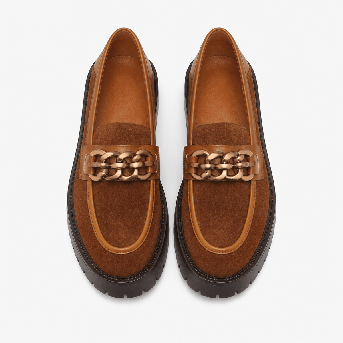 Women's Chain Platform Loafers