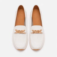 Women's Chain Wedge Loafers