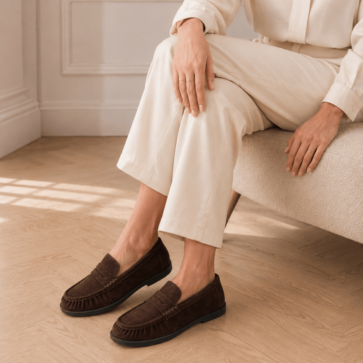 Women's Classic Suede Loafers