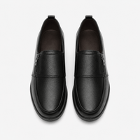 Women's Leather Wedge Loafers
