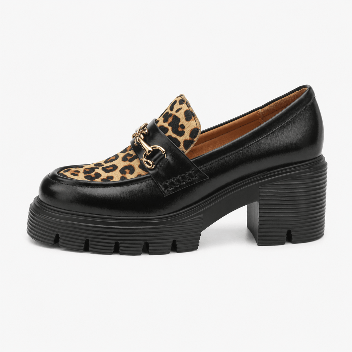 Women's Leopard Loafers – Platform