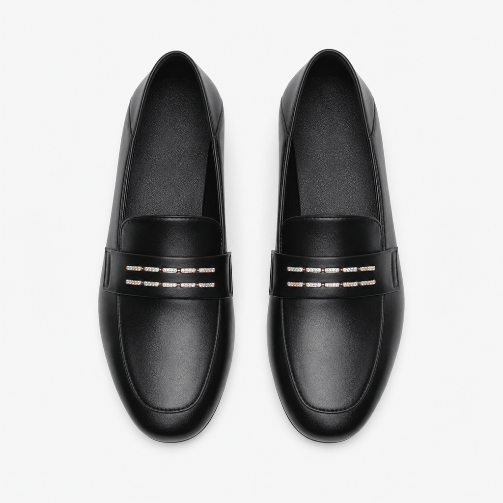 Women's Office Square-Heel Loafers