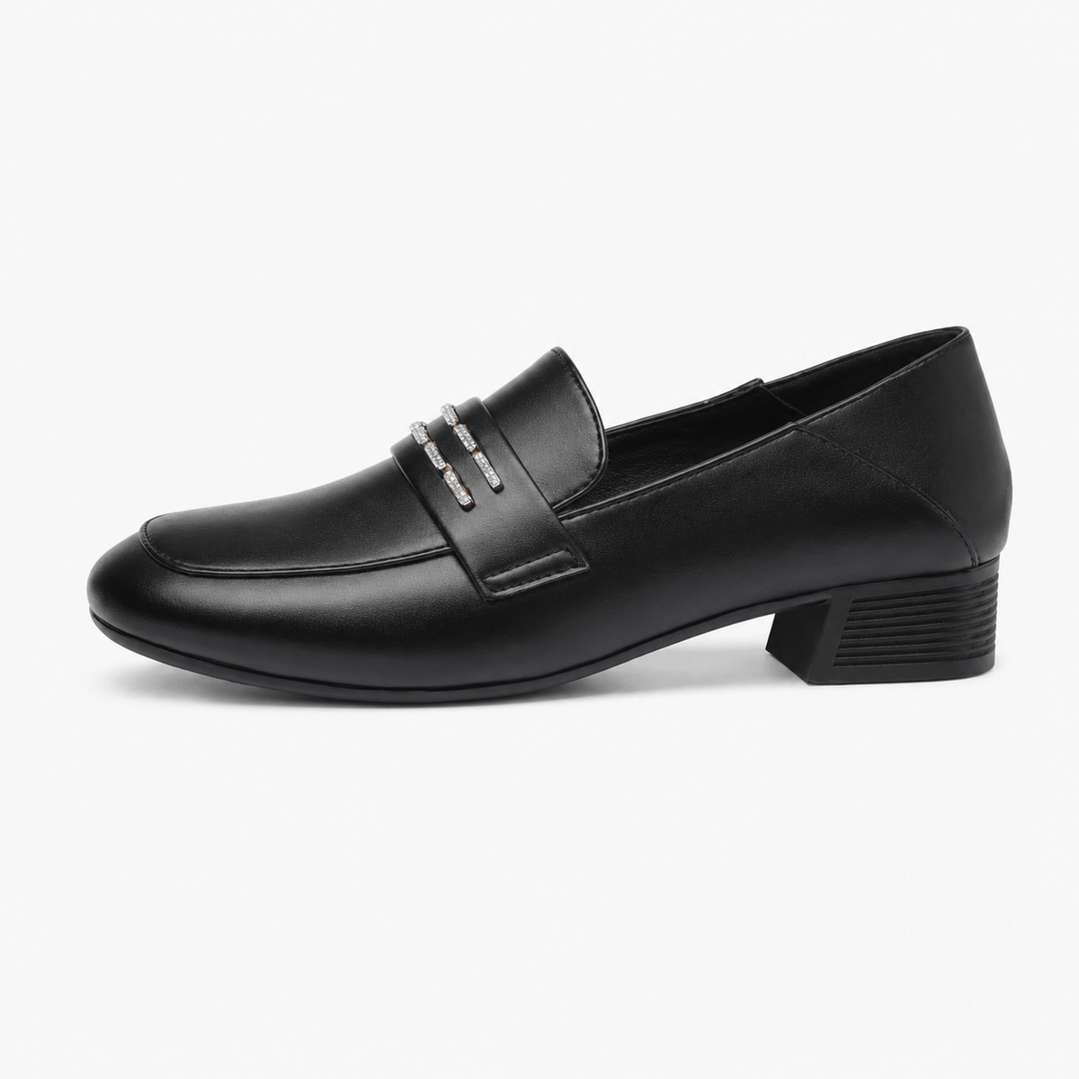 Women's Office Square-Heel Loafers
