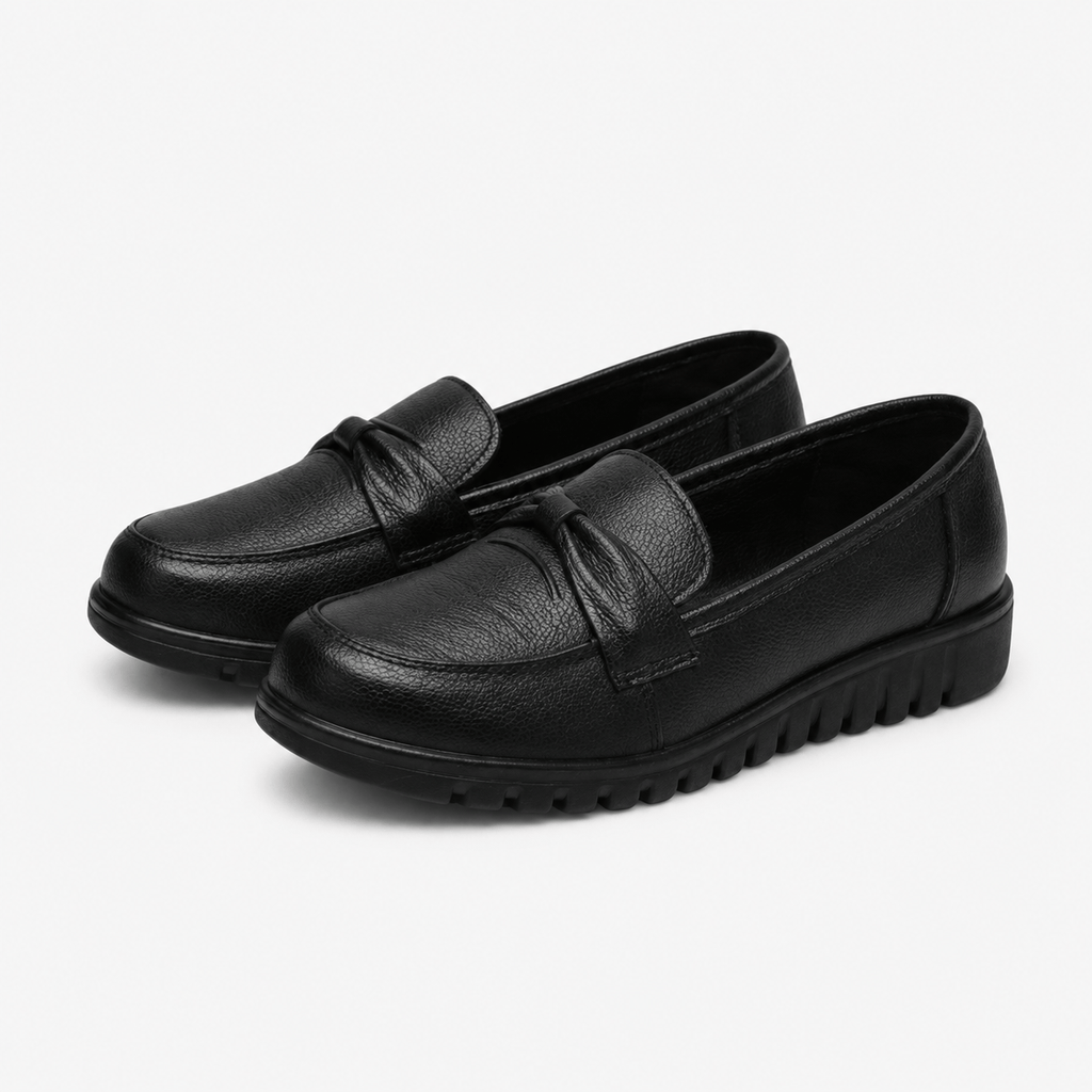 Women's Orthopedic Loafers – Black