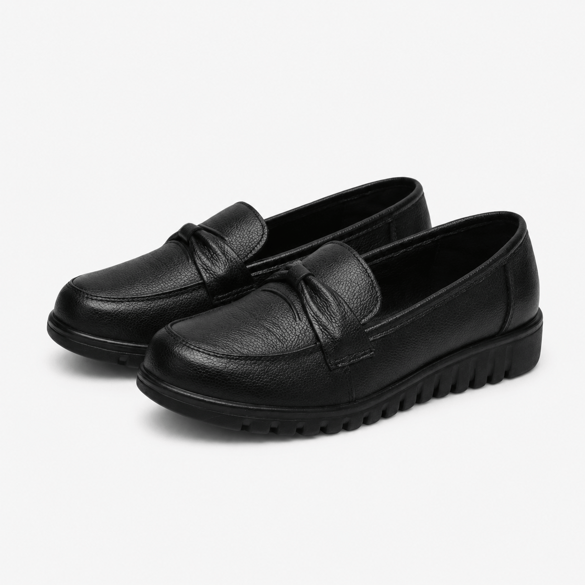 Women's Orthopedic Loafers – Black