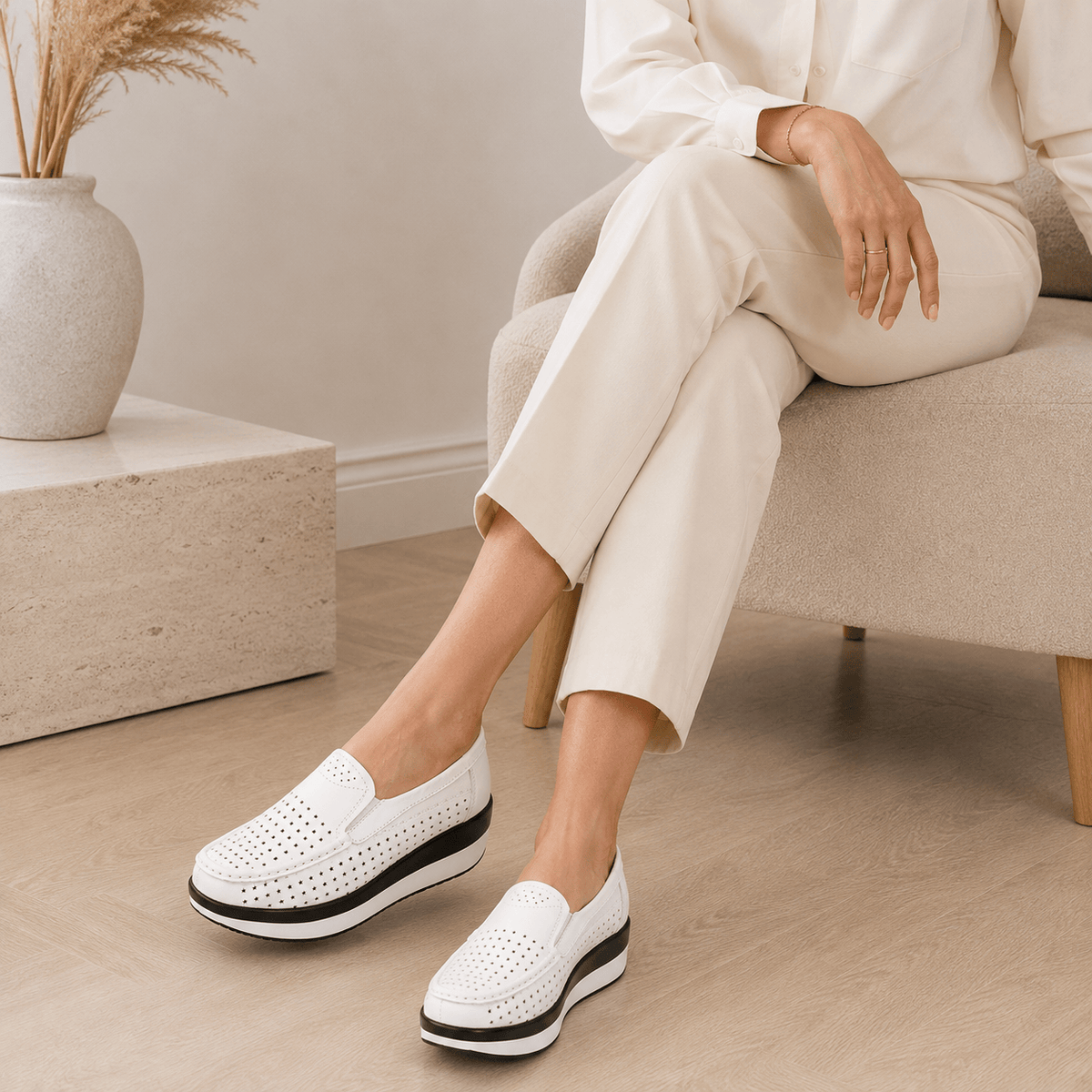 Women's Orthopedic Loafers – Plantar Support