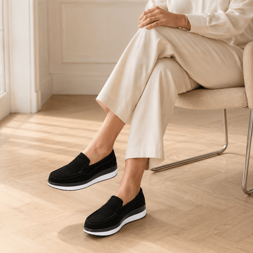 Women's Orthopedic Loafers – Removable Insole