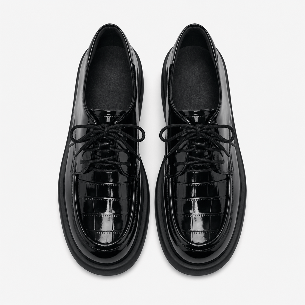 Women's Preppy Style Platform Loafers