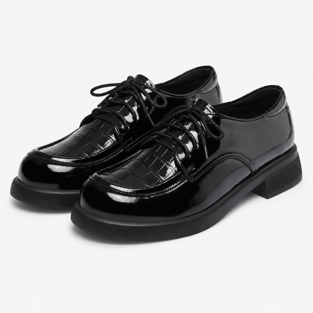 Women's Preppy Style Platform Loafers