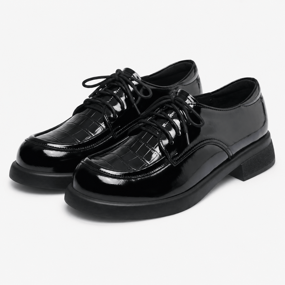 Women's Preppy Style Platform Loafers