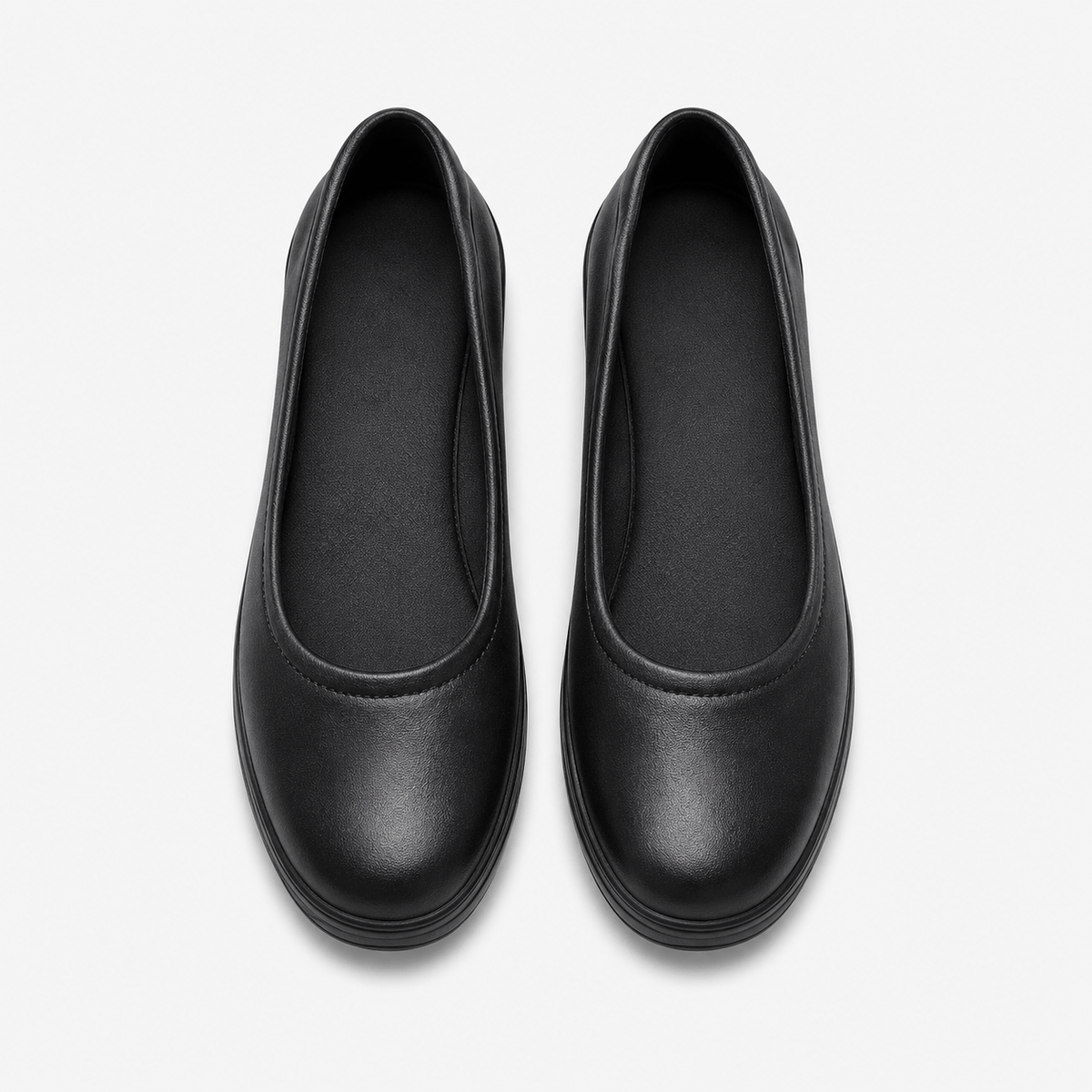 Women's Round-Toe Ballerina Loafers