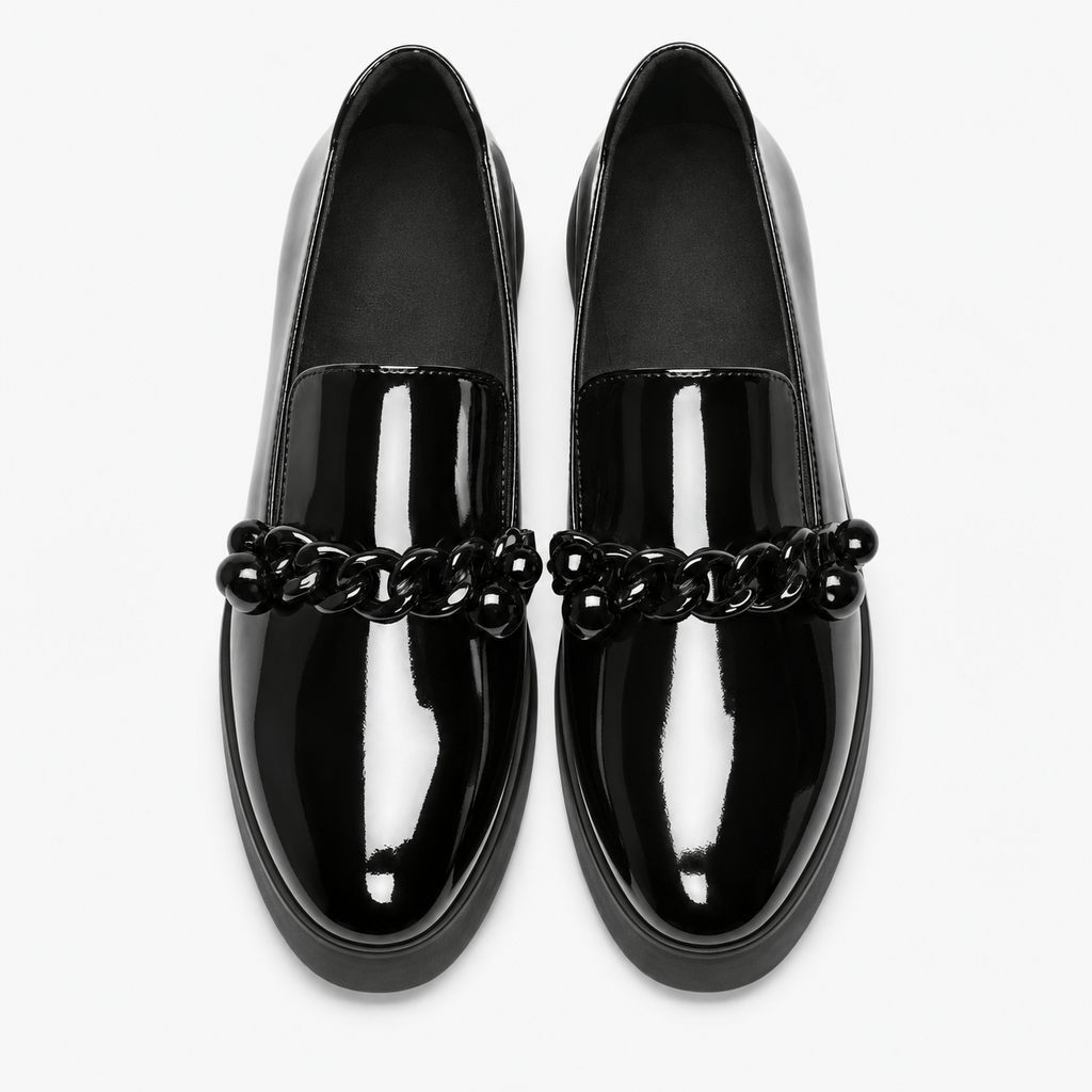 Women's Round-Toe Platform Loafers