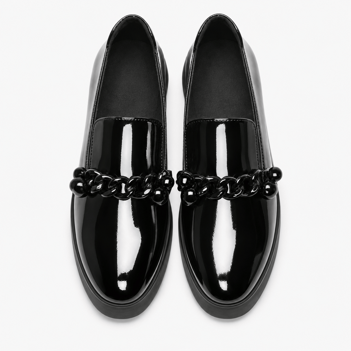 Women's Round-Toe Platform Loafers