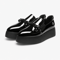 Women's Round-Toe Platform Loafers